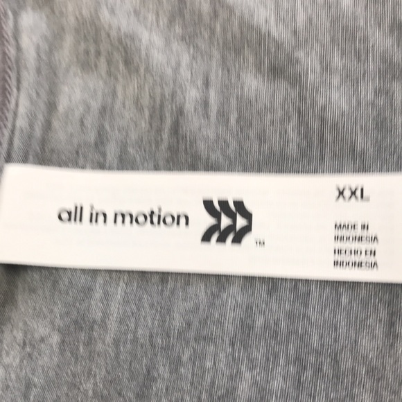 NWT “All In Motion” Grey Racer Tank tops - Picture 7 of 9